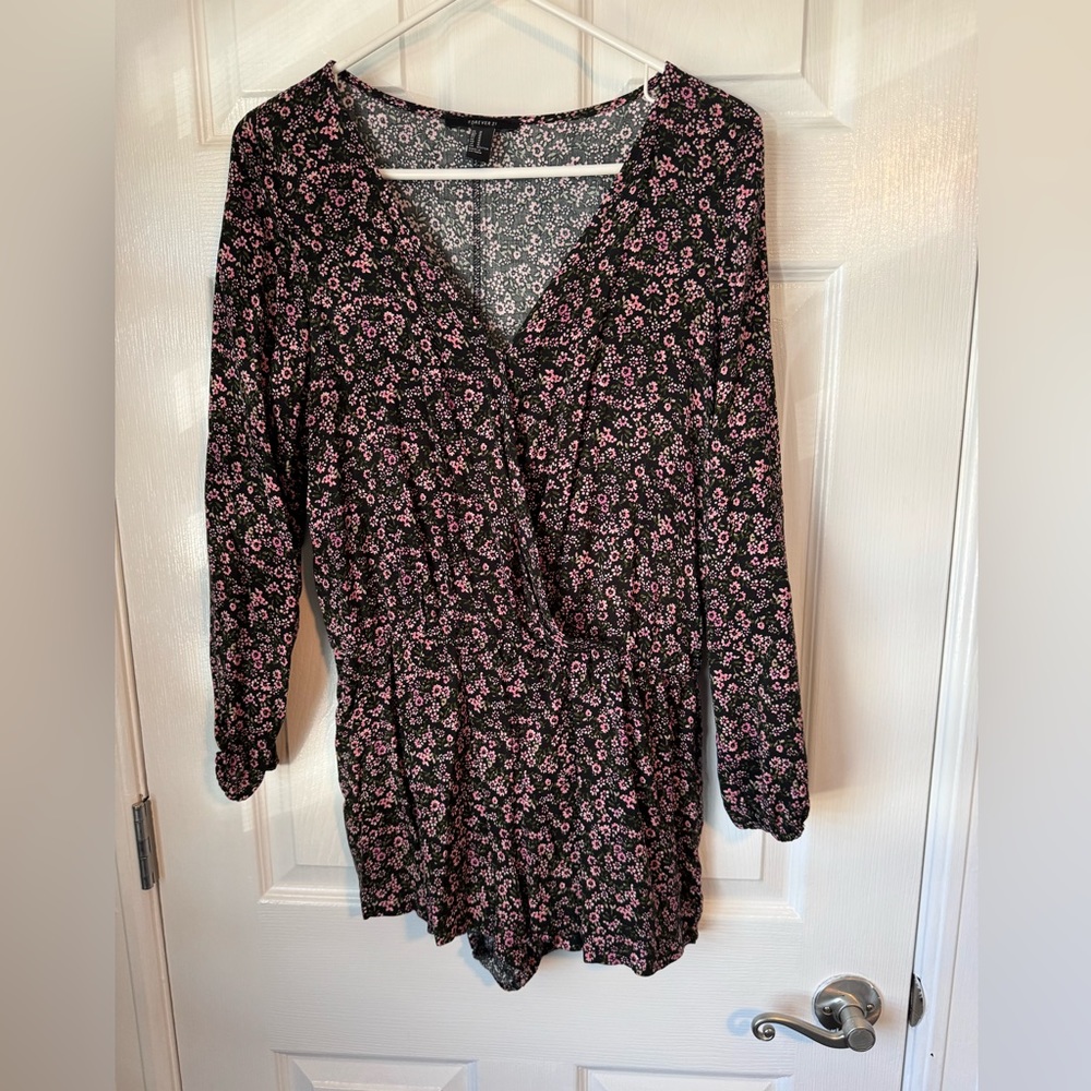 Long sleeve romper